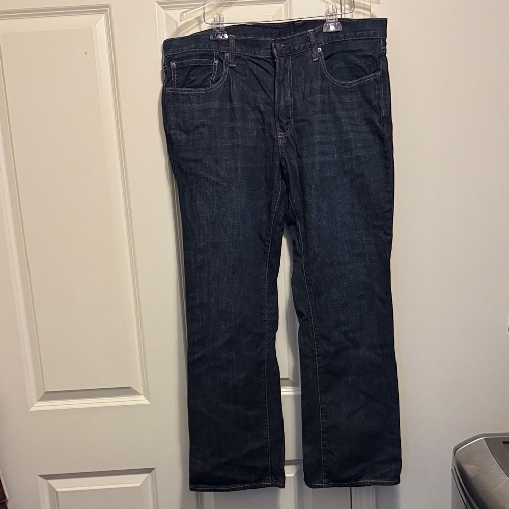 GAP Men's Deep Indigo Straight Jeans, Like New